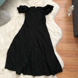 Lolita black goth long dress